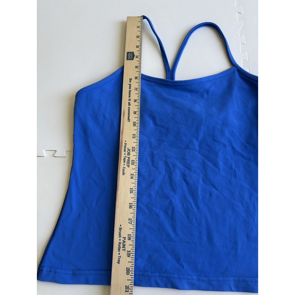 LULULEMON Womens Tank Top Lot (2)-Power Pose Power Y Racerback Bra Yoga- Size 10 - Picture 5 of 8